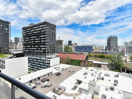 View - 1105-1045 Rue Wellington, Montréal (Le Sud-Ouest), QC - Outdoor With Balcony With View