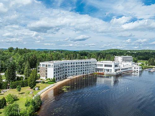 Aerial photo - 112-39 Ch. Fridolin-Simard, Estérel, QC - Outdoor With Body Of Water With View