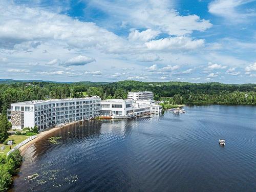 Aerial photo - 112-39 Ch. Fridolin-Simard, Estérel, QC - Outdoor With Body Of Water With View