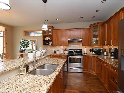 B-3208 Otter Point Rd, Sooke, BC - Indoor Photo Showing Kitchen With Double Sink