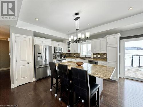 Bright White Kitchen with Pantry - 2571 Bruce 40 Road, Saugeen Shores, ON - Indoor