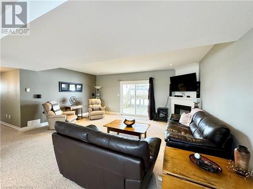 2571 Bruce 40 Road, Saugeen Shores, ON - Indoor Photo Showing Living Room With Fireplace