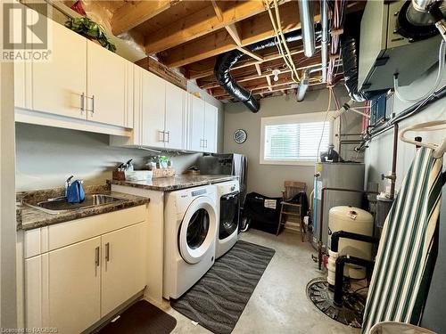 Downstairs Laundry Room with Walk-up into the 3 Car Garage - 2571 Bruce 40 Road, Saugeen Shores, ON - Indoor Photo Showing Laundry Room