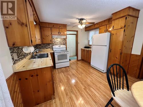 8 & 8A Hill Avenue, Clarkes Beach, NL - Indoor Photo Showing Kitchen With Double Sink