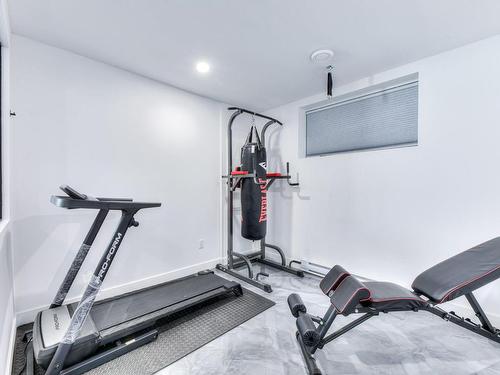 Salle d'exercice - 84 Rue De L'Andalou, Blainville, QC - Indoor Photo Showing Gym Room