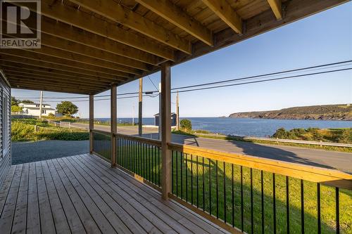 705 Main Road, Pouch Cove, NL - Outdoor With Body Of Water With Deck Patio Veranda With View With Exterior