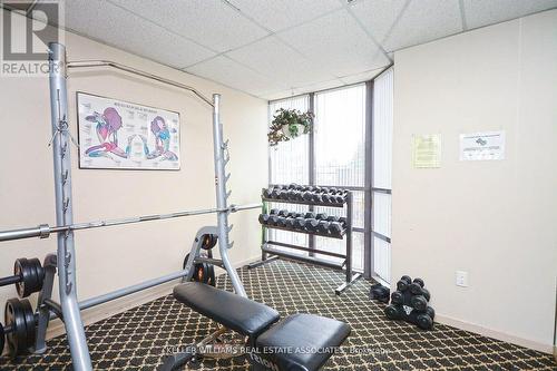 507 - 300 Webb Drive, Mississauga, ON - Indoor Photo Showing Gym Room