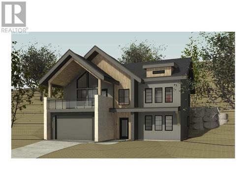 458 Copper Road, Rossland, BC -  With Facade