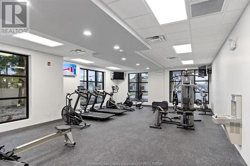 3817 Howard Unit# 316, Windsor, ON - Indoor Photo Showing Gym Room