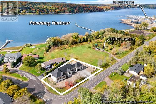 132 Fox St N, Penetanguishene, ON - Outdoor With Body Of Water With View