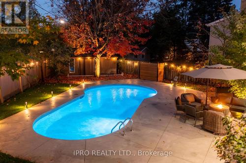 2949 Oka Rd, Mississauga, ON - Outdoor With In Ground Pool With Backyard