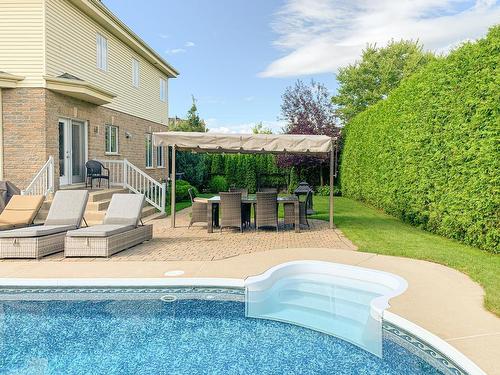 Cour - 7 Rue Dalhousie, Candiac, QC - Outdoor With In Ground Pool