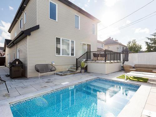 Pool - 4883 Rue Olivier-Maurault, Laval (Chomedey), QC - Outdoor With In Ground Pool With Deck Patio Veranda With Exterior