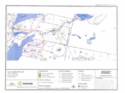 Drawing (sketch) - Ch. Du Val-Des-Monts, Saint-Adolphe-D'Howard, QC 