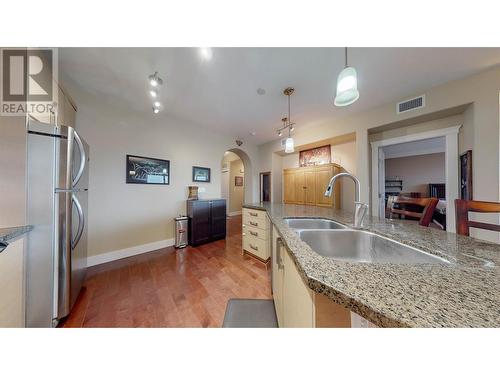 5003 Oleander Drive Unit# 303, Osoyoos, BC - Indoor Photo Showing Kitchen With Double Sink