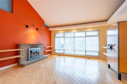 276 Lakeshore Road W, Oakville, ON - Indoor Photo Showing Living Room With Fireplace