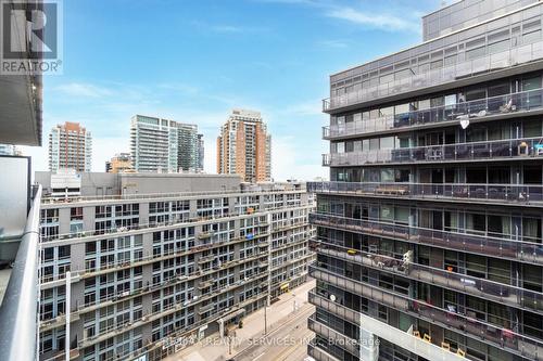 #1114 -1030 King St W, Toronto, ON - Outdoor With Balcony With Facade