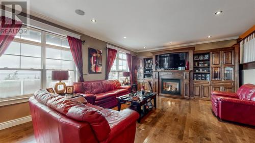 3 Everest Street, Paradise, NL - Indoor Photo Showing Living Room With Fireplace
