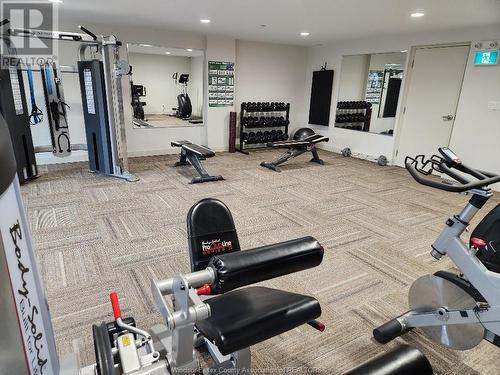 1489 Banwell Unit# 724, Windsor, ON - Indoor Photo Showing Gym Room