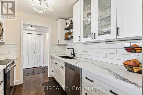 #1902 -75 Queen St N, Hamilton, ON - Indoor Photo Showing Kitchen With Double Sink With Upgraded Kitchen