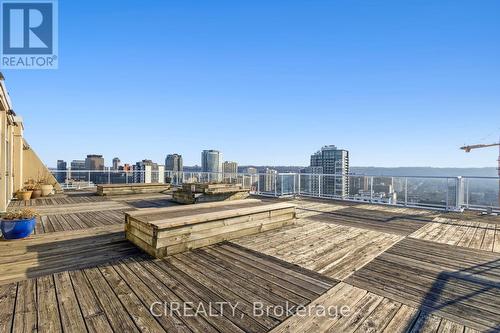 #1902 -75 Queen St N, Hamilton, ON - Outdoor With Deck Patio Veranda With View