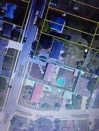 AERIAL SHOWING LOT LINES AND SIZE - 