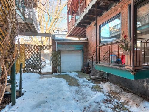 Garage - 4229 Rue Fabre, Montréal (Le Plateau-Mont-Royal), QC - Outdoor With Balcony