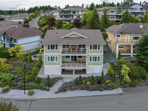 627 St. Andrews Lane, Cobble Hill, BC - Outdoor With Balcony With Facade