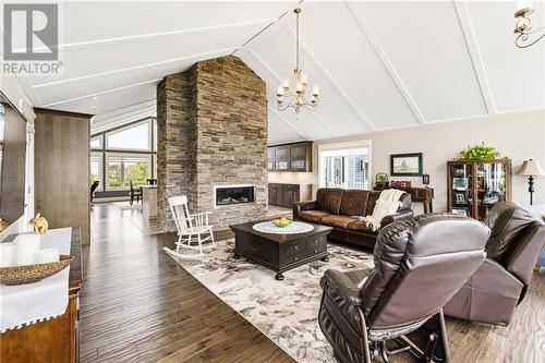 51 Wilfred, Cap-Pelé, NB - Indoor Photo Showing Living Room With Fireplace