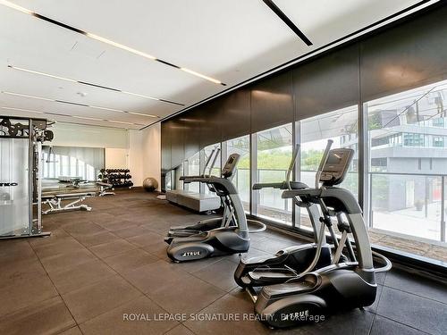 617-21 Lawren Harris Sq, Toronto, ON - Indoor Photo Showing Gym Room