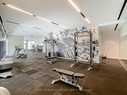 617-21 Lawren Harris Sq, Toronto, ON - Indoor Photo Showing Gym Room