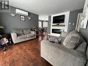 52 Bennett Terrace, Baie Verte, NL  - Indoor Photo Showing Living Room With Fireplace 