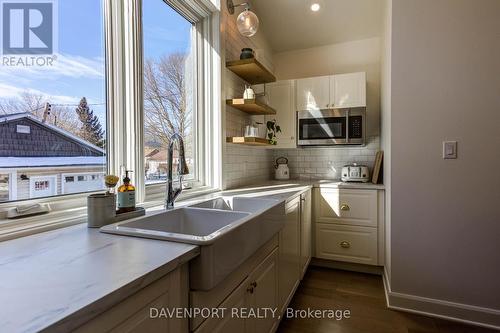 137 Elgin St S, Wellington North, ON - Indoor Photo Showing Kitchen With Double Sink