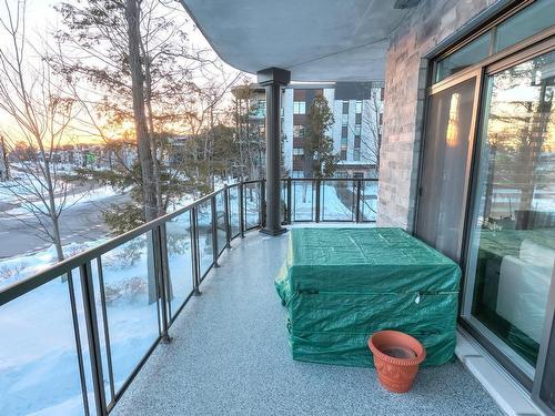 Balcony - 204-6 Rue Du Nivolet, Blainville, QC - Outdoor With Exterior