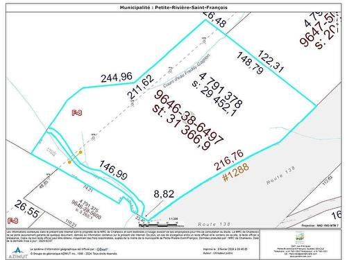 Drawing (sketch) - 1288 Route 138, Petite-Rivière-Saint-François, QC - Other