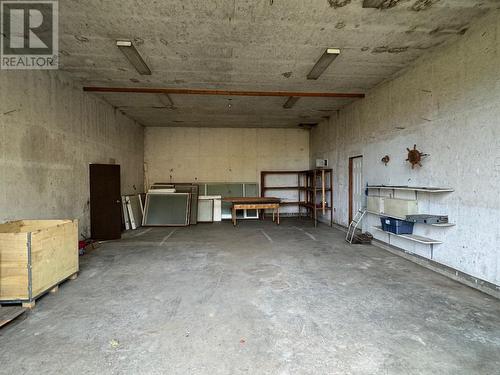 8945 Thuya Creek Road, Little Fort, BC - Indoor Photo Showing Garage