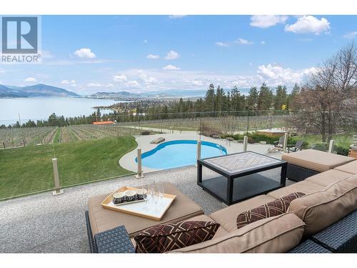 456 Okaview Road, Kelowna, BC - Outdoor With Body Of Water With In Ground Pool