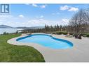 456 Okaview Road, Kelowna, BC  - Outdoor With In Ground Pool With Deck Patio Veranda With Backyard 