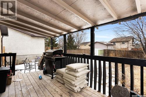 742 Vanier Drive N, Regina, SK - Outdoor With Deck Patio Veranda With Exterior