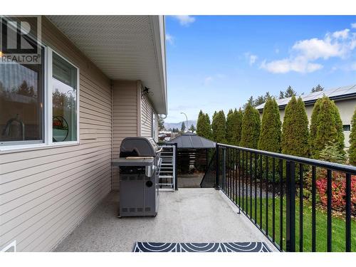 2106 Bernau Court, Lake Country, BC - Outdoor With Balcony With Exterior