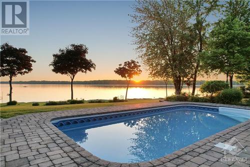 2584 Woods Street, Rockland, ON - Outdoor With In Ground Pool With View