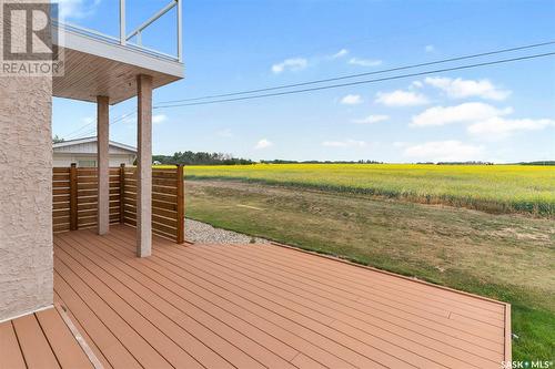 5 Westby Place, Watrous, SK - Outdoor With Deck Patio Veranda With View