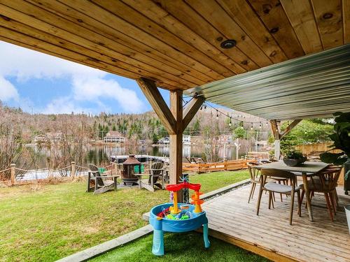 ExtÃ©rieur - 2534 Ch. Du Village, Saint-Adolphe-D'Howard, QC - Outdoor With Deck Patio Veranda With Exterior