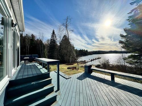 Overall view - 965 Ch. Morgan, Saint-Adolphe-D'Howard, QC - Outdoor With Body Of Water With View
