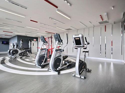 Exercise room - 1806-1288 Av. Des Canadiens-De-Montréal, Montréal (Ville-Marie), QC - Indoor Photo Showing Gym Room