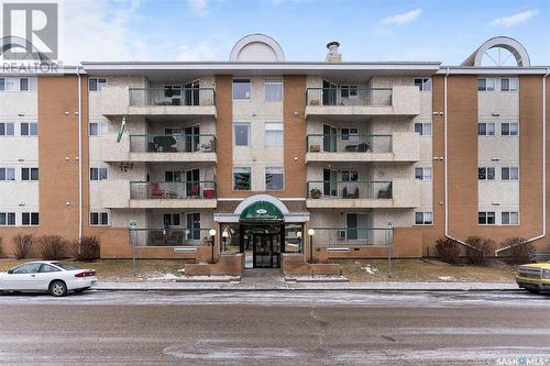 209 301 Cree Crescent, Saskatoon, SK - Outdoor With Balcony With Facade