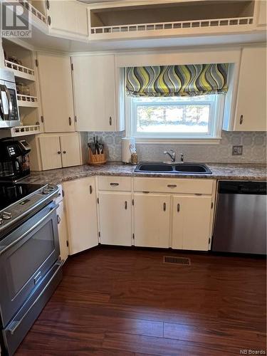 195 Royalton Road, Royalton, NB - Indoor Photo Showing Kitchen With Double Sink