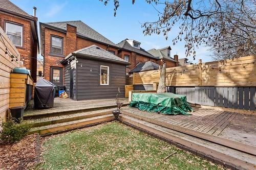 105 Grant Avenue, Hamilton, ON - Outdoor With Deck Patio Veranda