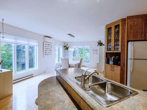 Interior - 4700 Rue Jean, Notre-Dame-Du-Mont-Carmel, QC - Indoor Photo Showing Kitchen With Double Sink