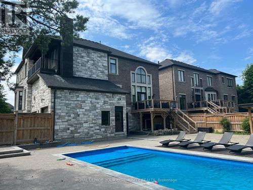 18 Parker Ave, Richmond Hill, ON - Outdoor With In Ground Pool